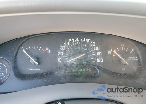 2002 Buick Century Custom from USA, damaged, VIN 2G4WS52J321183548